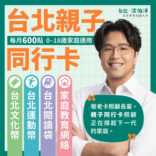 台北親子同行卡