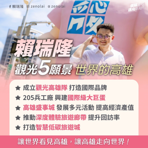 觀光5願景 世界的高雄